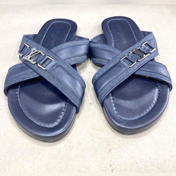 Louis Vuitton Authentic Sandals Size 8 - Picture 1 of 11